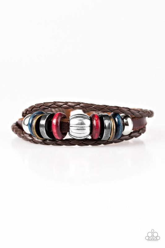 Pulsera Paparazzi ~ Outdoor Trek - Multi