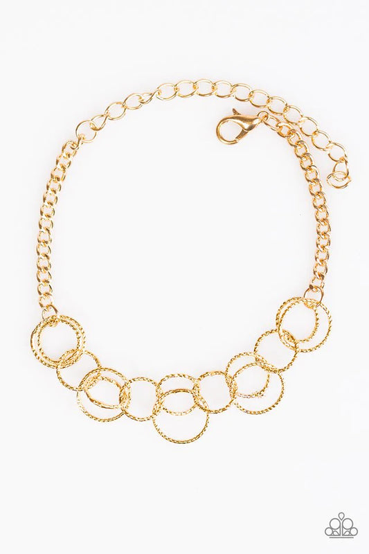 Pulsera Paparazzi ~ Equipo RINGLEADER - Oro