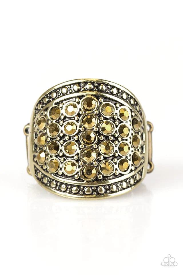 Paparazzi Ring ~ Born To RUNWAY - Brass