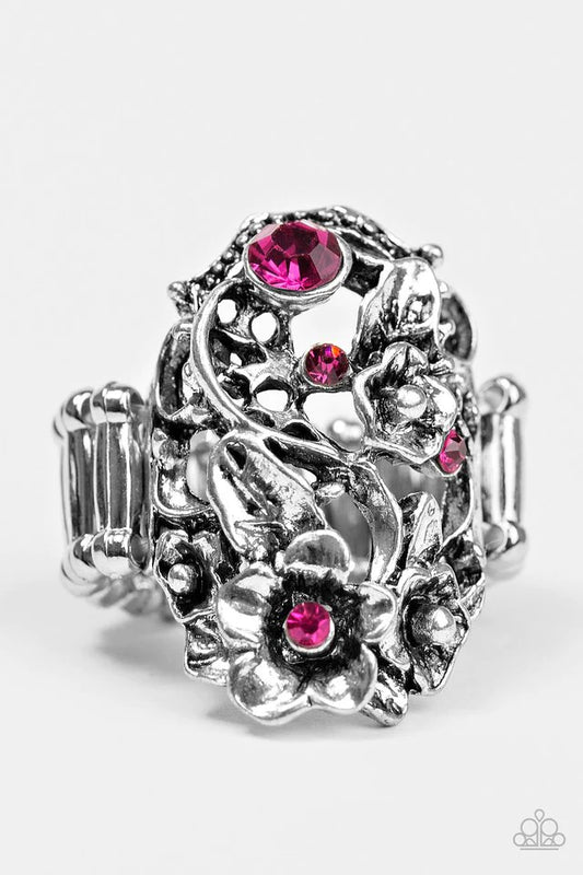 Anillo Paparazzi ~ Lanza el ramo - Rosa