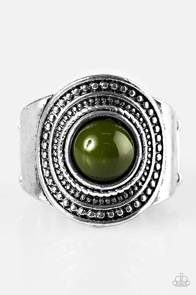 Anillo de paparazzi ~ Target Trance - Verde