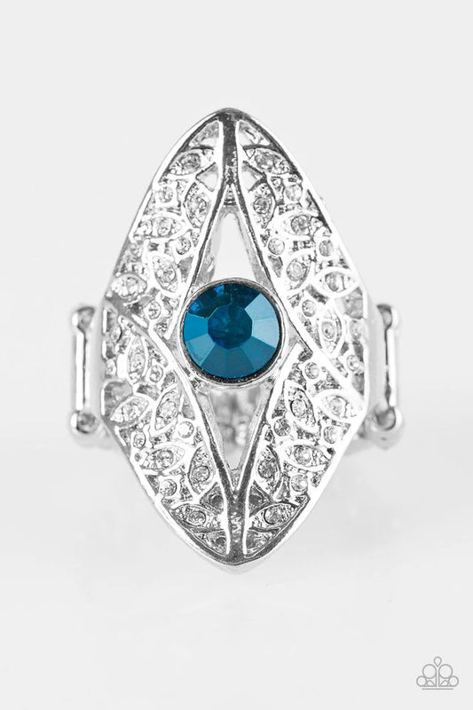 Anillo de paparazzi ~ Jardines brillantes - Azul