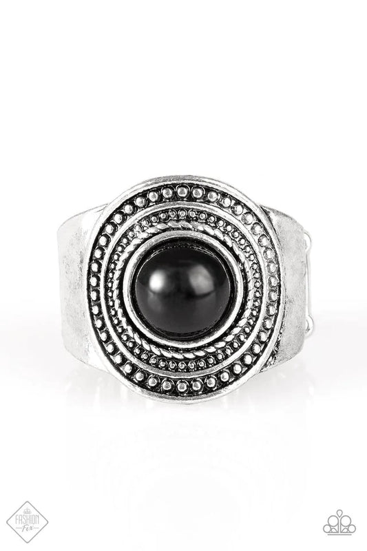 Anillo Paparazzi ~ Target Trance - Negro