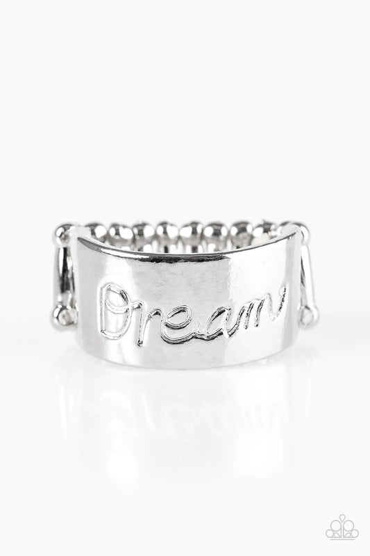 Anillo Paparazzi ~ Sigue tus sueños - Plata