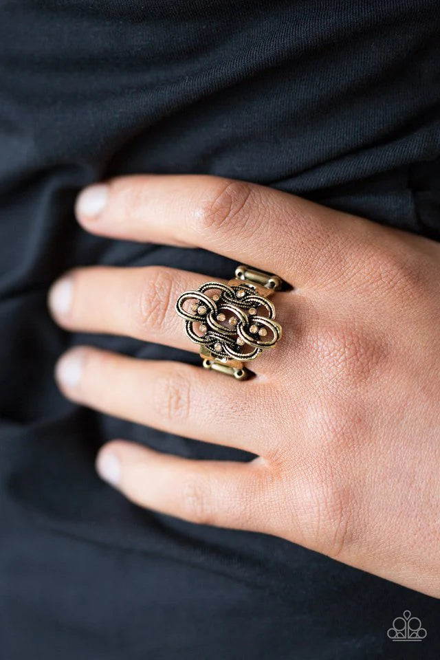Anillo Paparazzi ~ Unlimited CACHE - Latón