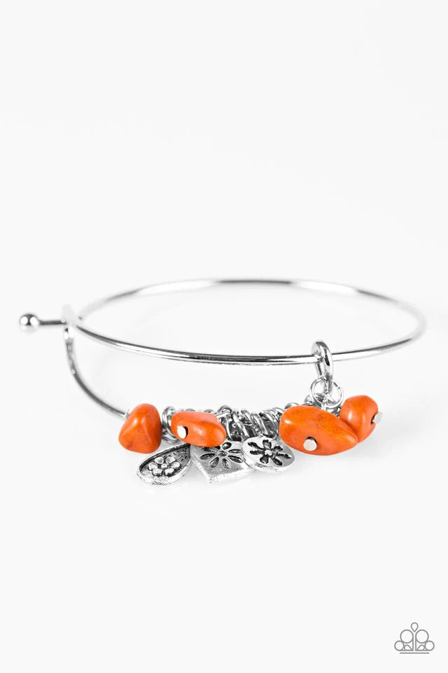 Paparazzi Bracelet ~ Bountiful Beauty - Orange