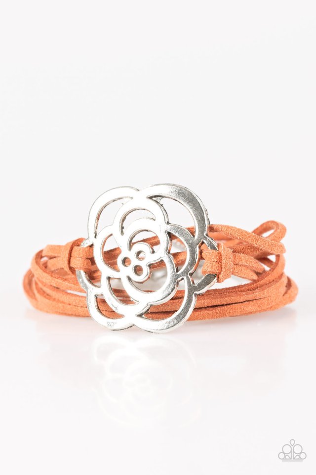 Paparazzi Bracelet ~ Va Va BLOOM! - Orange