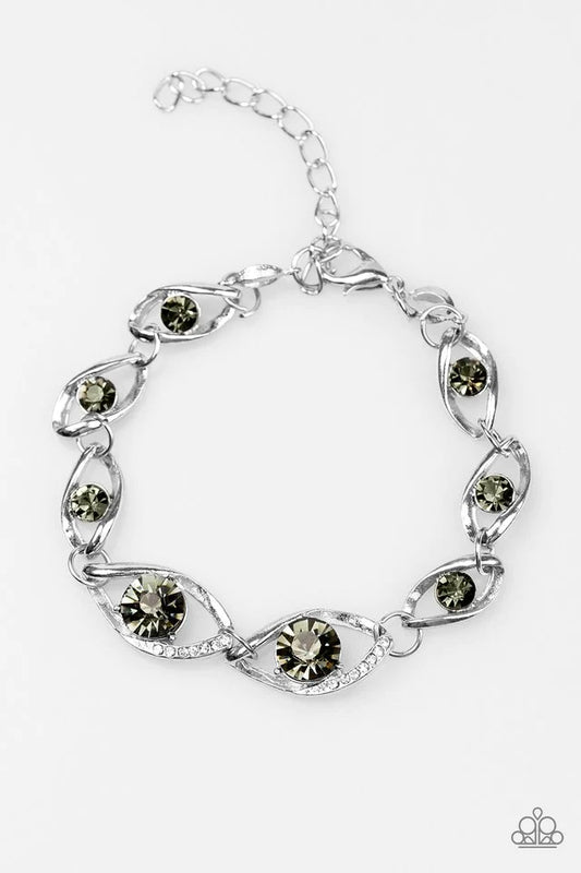 Paparazzi Bracelet ~ Rich is Rich - Silver