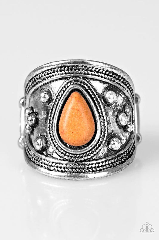 Anillo Paparazzi ~ Sonoran Sands - Naranja