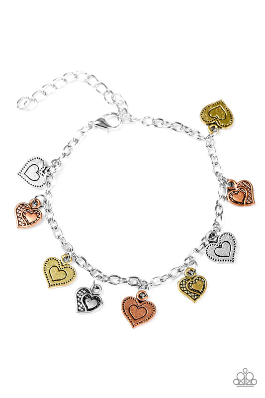 Pulsera Paparazzi ~ Un acto de corazón a seguir - Multi