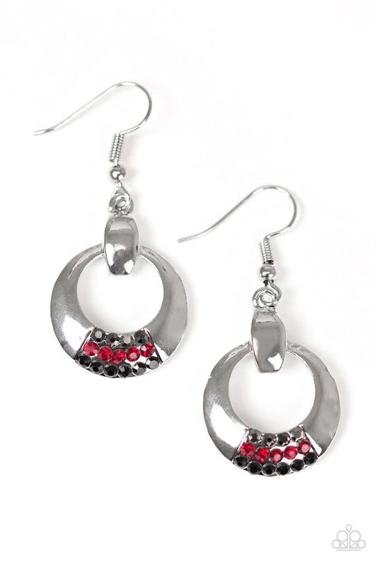 Paparazzi Earring ~ Glitter and Glam - Multi