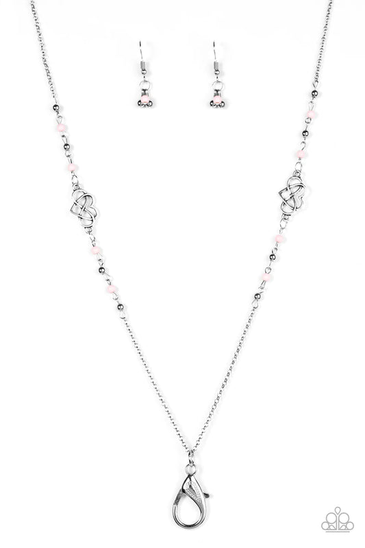 Paparazzi Necklace ~ Love Every Day - Pink