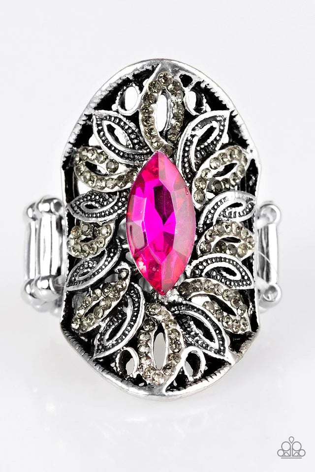 Anillo Paparazzi ~ Royal Essence - Rosa