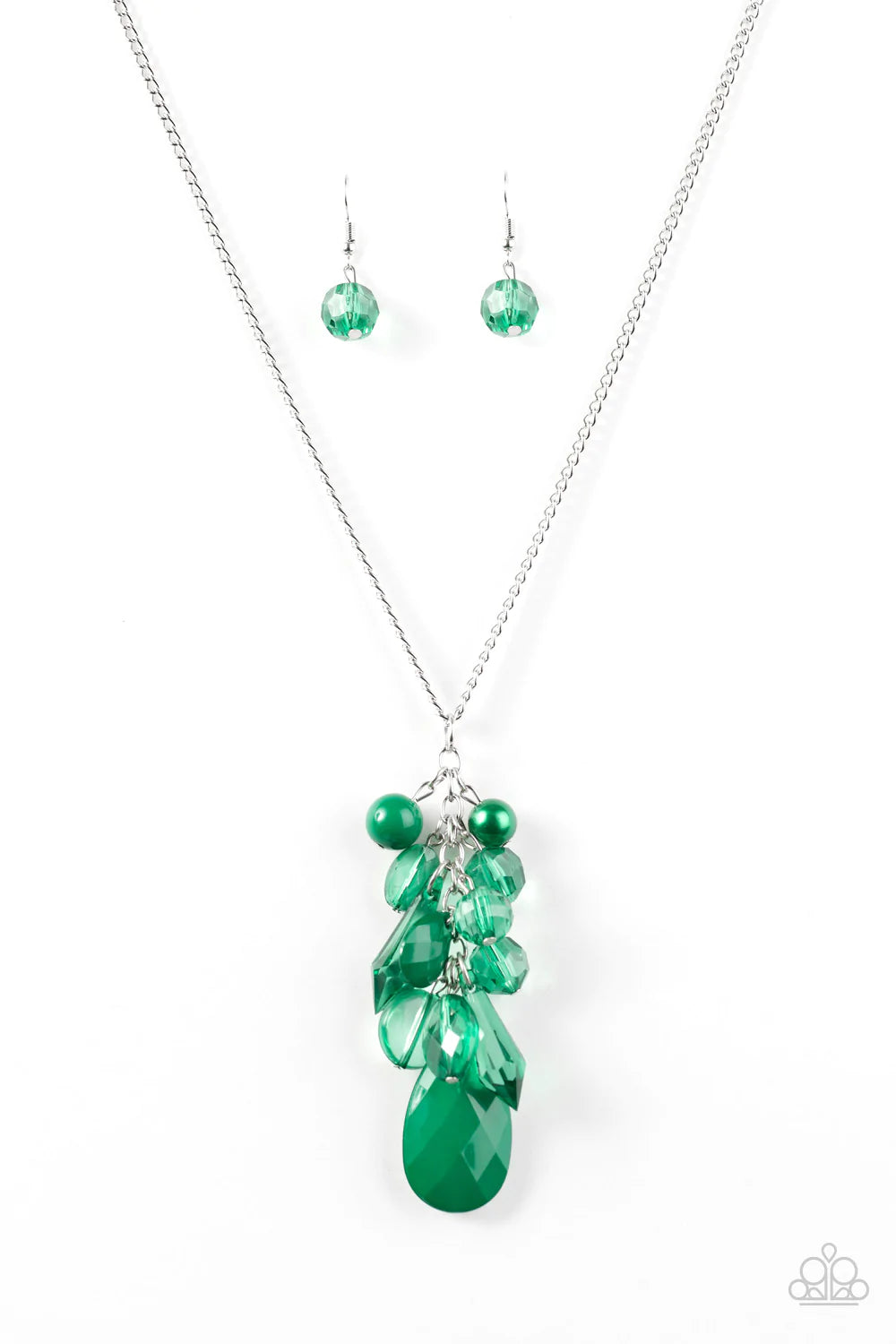 Paparazzi Necklace ~ Keepin It Colorful - Green