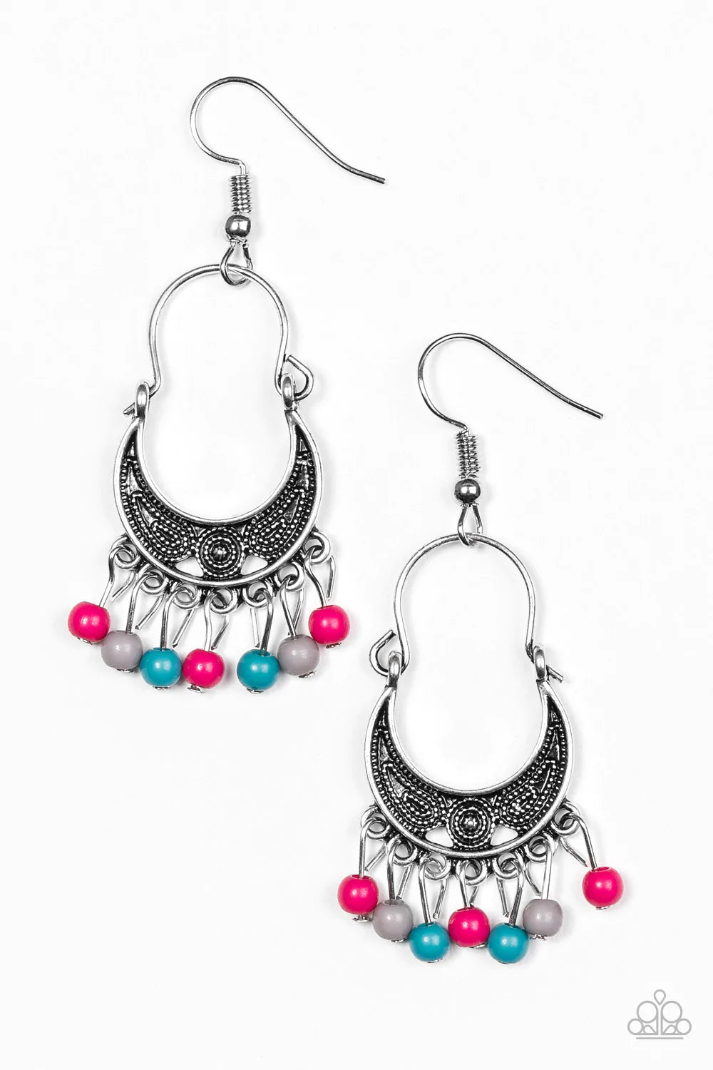 Paparazzi Earring ~ Hopelessly Houston - Multi