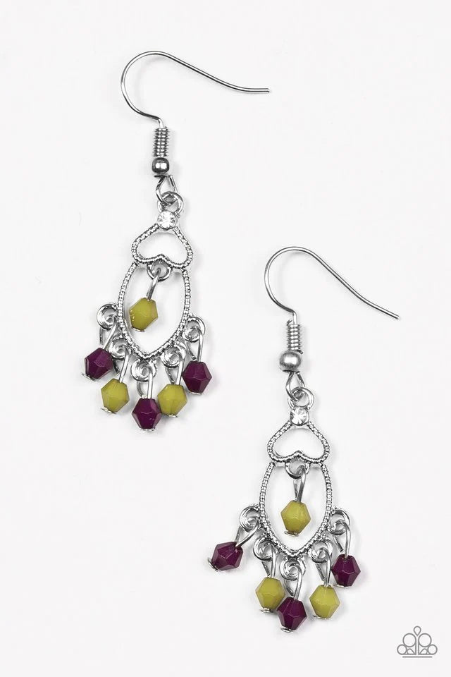 Paparazzi Earring ~ Midnight Banquet - Multi