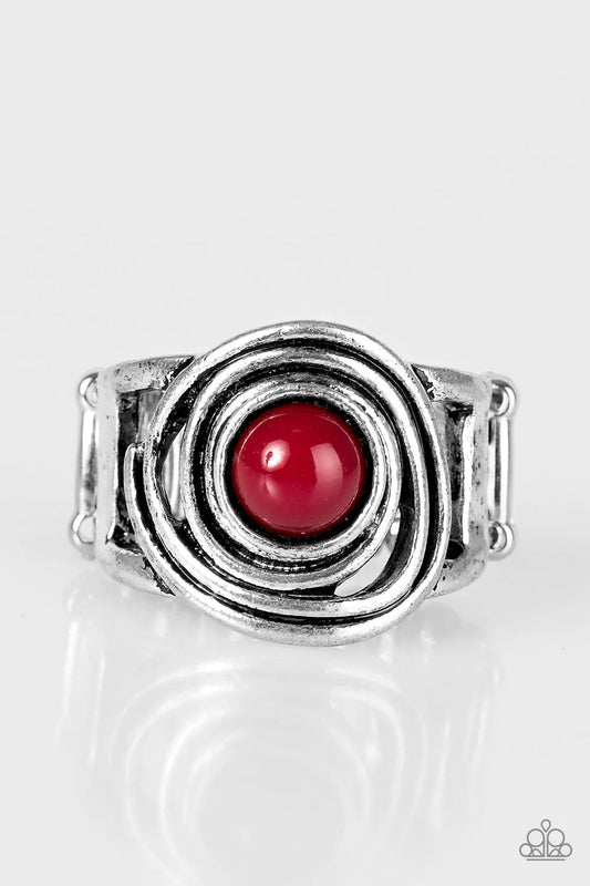 Anillo de paparazzi ~ Fuera de control - Rojo