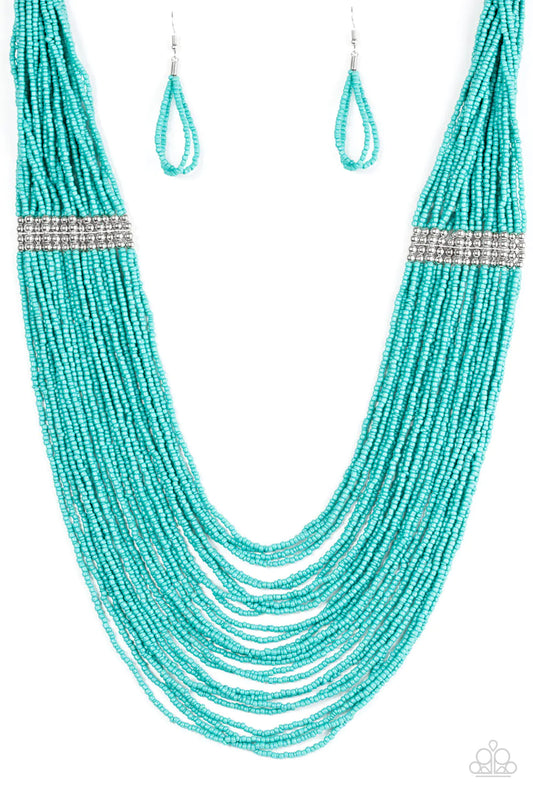 Paparazzi Necklace ~ We Got The BEAD! - Blue