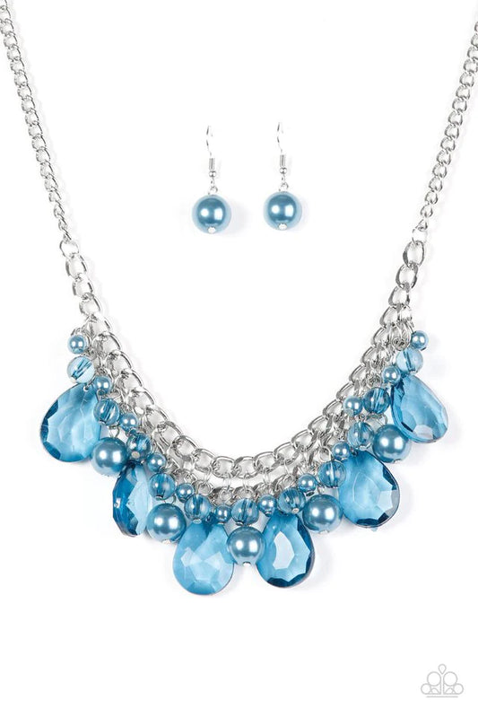 Paparazzi Necklace ~ Twinkly Typhoon - Blue