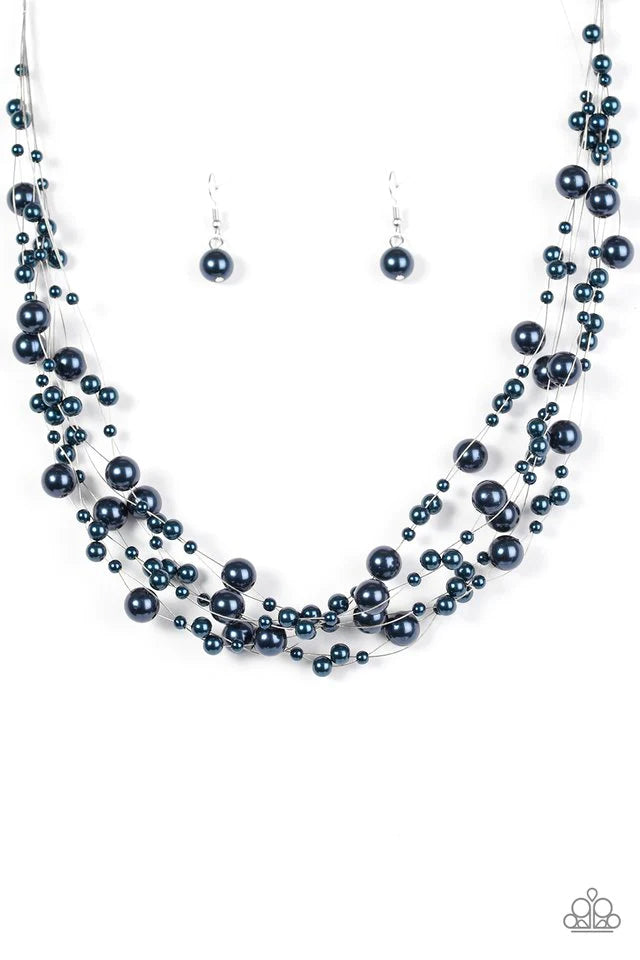 Paparazzi Necklace ~ Absolutely Fab-YOU-lous! - Blue