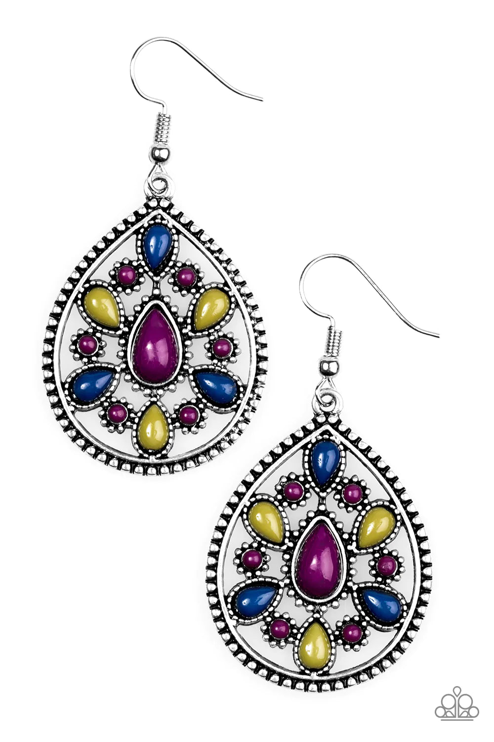 Paparazzi Earring ~ Pretty Princess - Multi