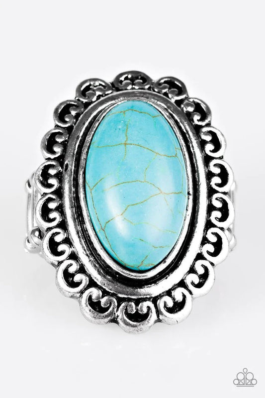 Anillo Paparazzi ~ Western Wayfarer - Azul