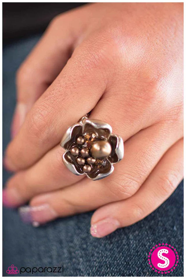 Paparazzi Ring ~ Settle In - Brown