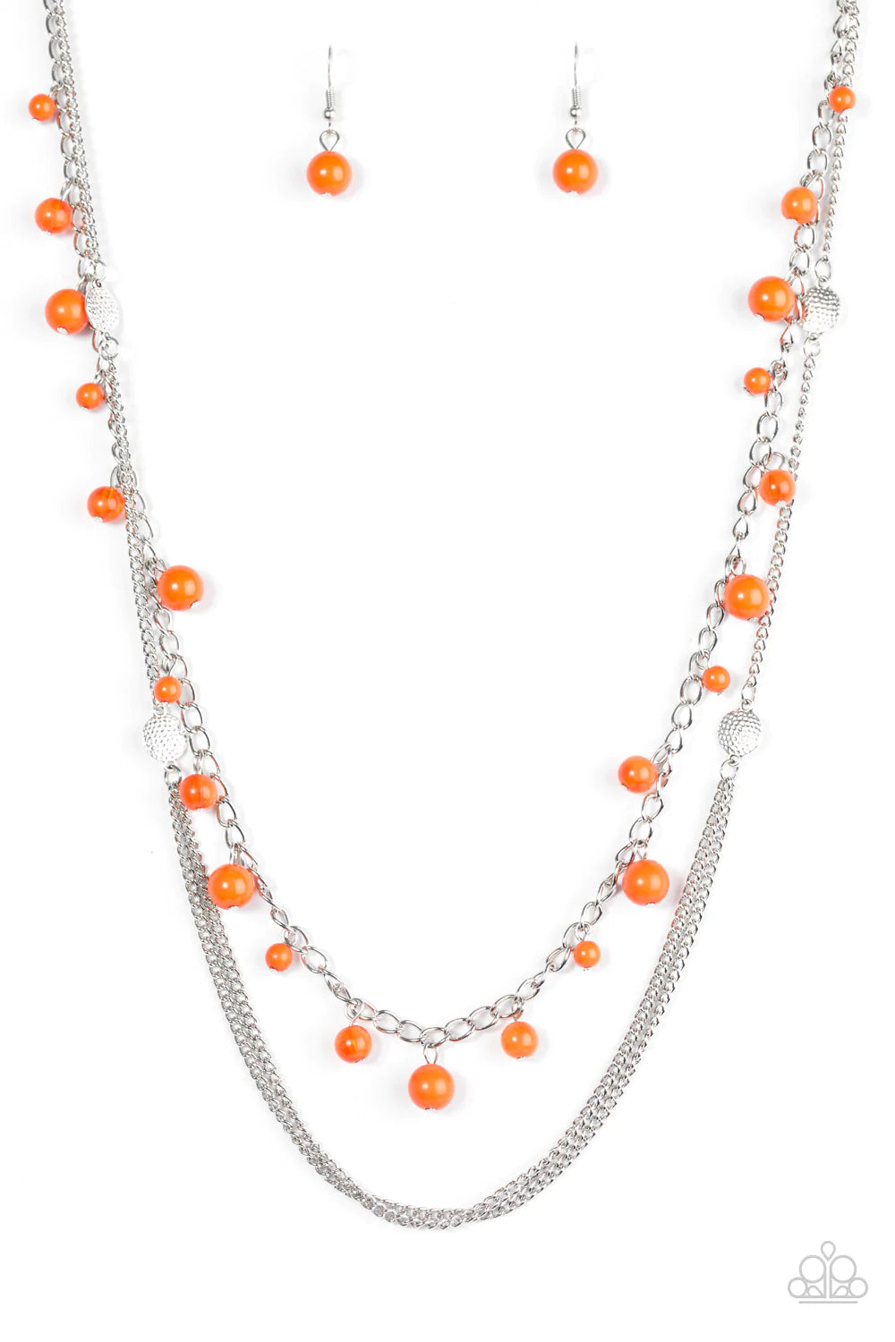 Paparazzi Necklace ~ Color Spree - Orange