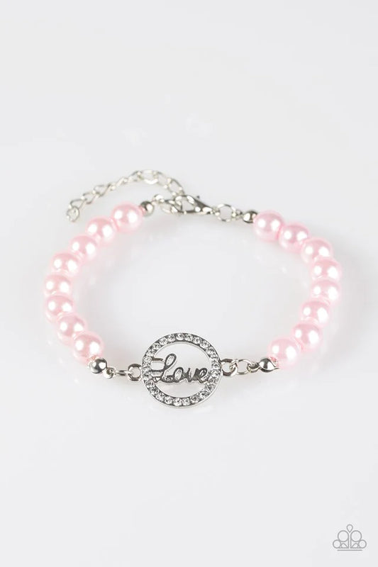 Pulsera Paparazzi ~ No puedo dejar de amarte - Rosa