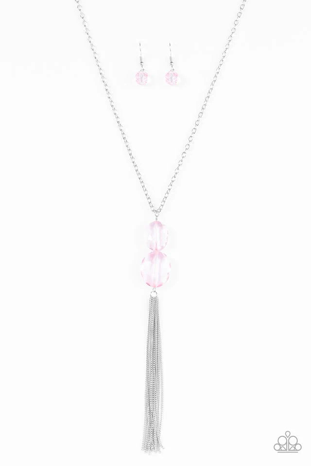 Paparazzi Necklace ~ Still Killin It - Pink