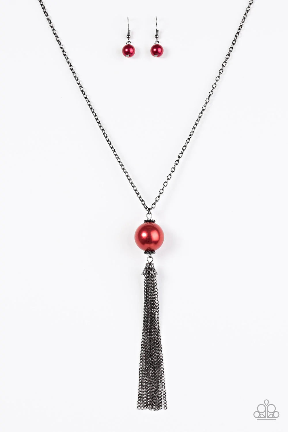 Paparazzi Necklace ~ Be A Boss - Red