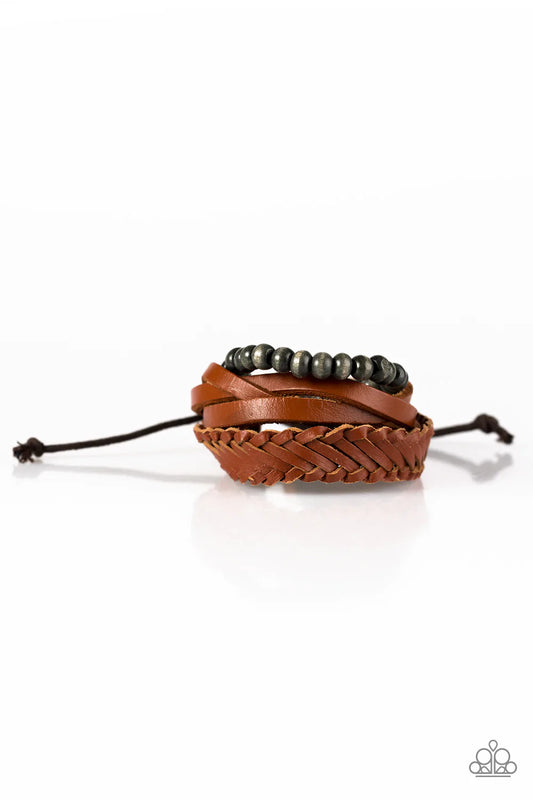 Paparazzi Bracelet ~ Nature Reserve - Brown