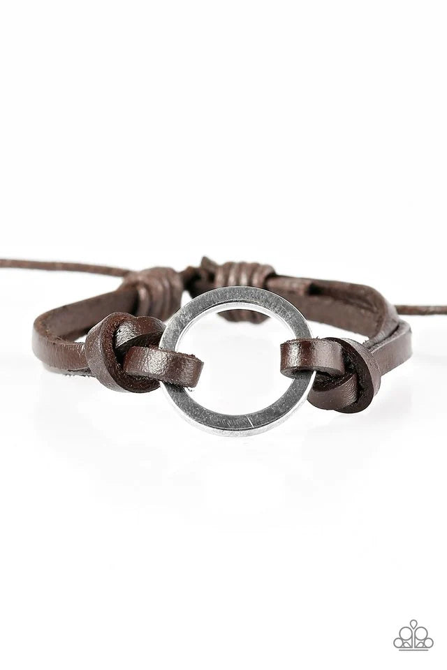 Paparazzi Bracelet ~ Tough It Out - Brown