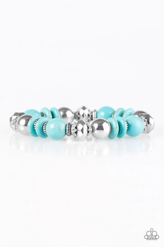 Paparazzi Bracelet ~ Mesa Maverick - Blue