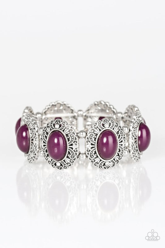 Paparazzi Bracelet ~ Ventura Vogue - Purple