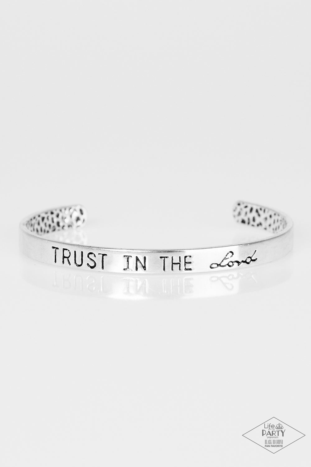 Paparazzi Bracelet ~ I Put My Trust In You - Silver