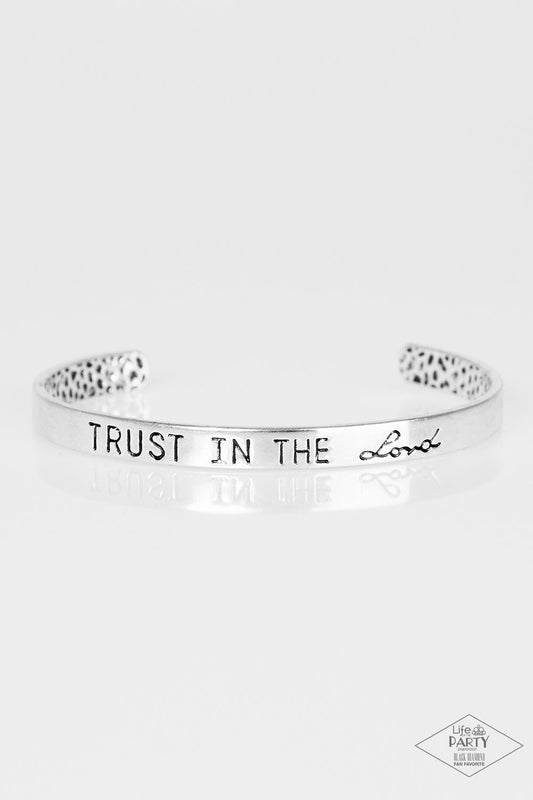 Paparazzi Bracelet ~ I Put My Trust In You - Silver