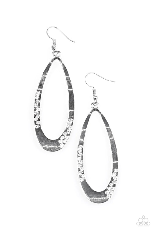 Paparazzi Earring ~ Sparkling Since Birth - White