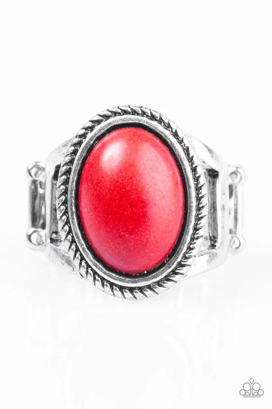 Anillo Paparazzi ~ Country Crew - Rojo