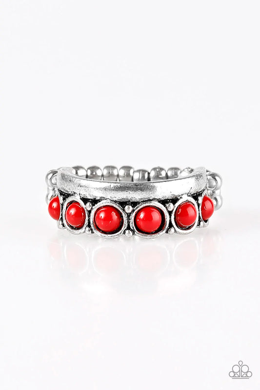 Paparazzi Ring ~ Country Couture - Red