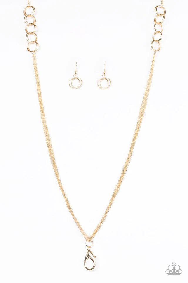 Collar Paparazzi ~ ¡Anímalo! - Oro