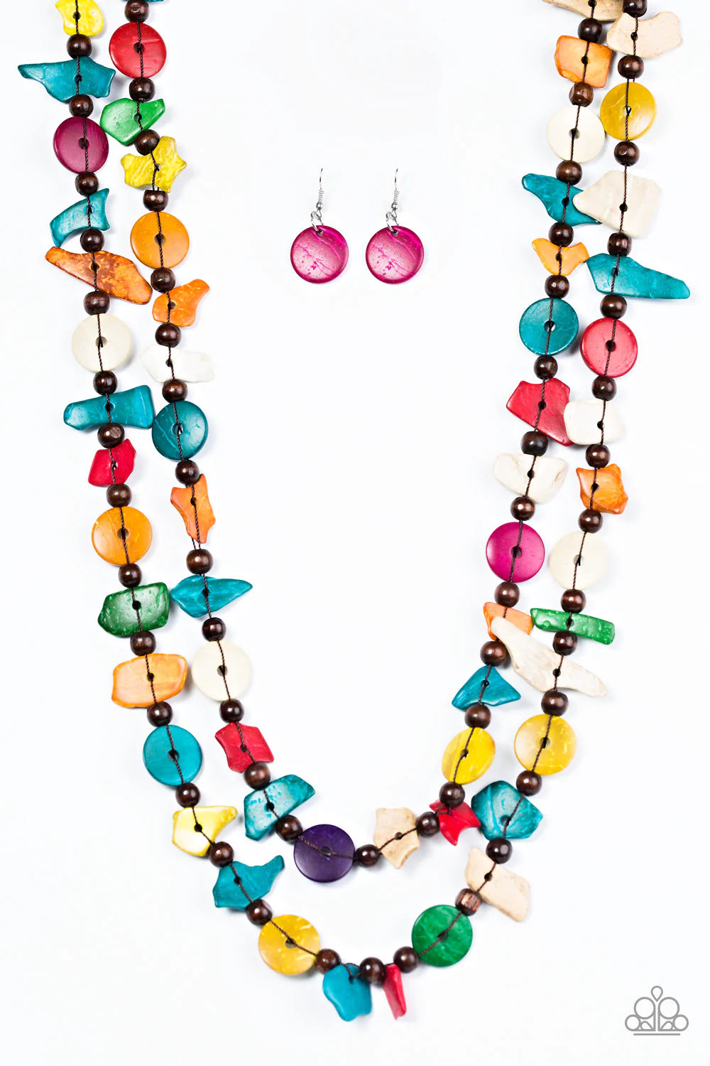 Collar Paparazzi ~ Viviendo la vida tropical - Multi