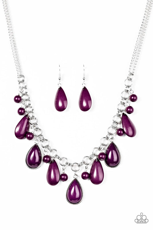 Paparazzi Necklace ~ This Side Of Malibu - Purple