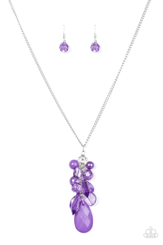 Paparazzi Necklace ~ Keepin It Colorful - Purple