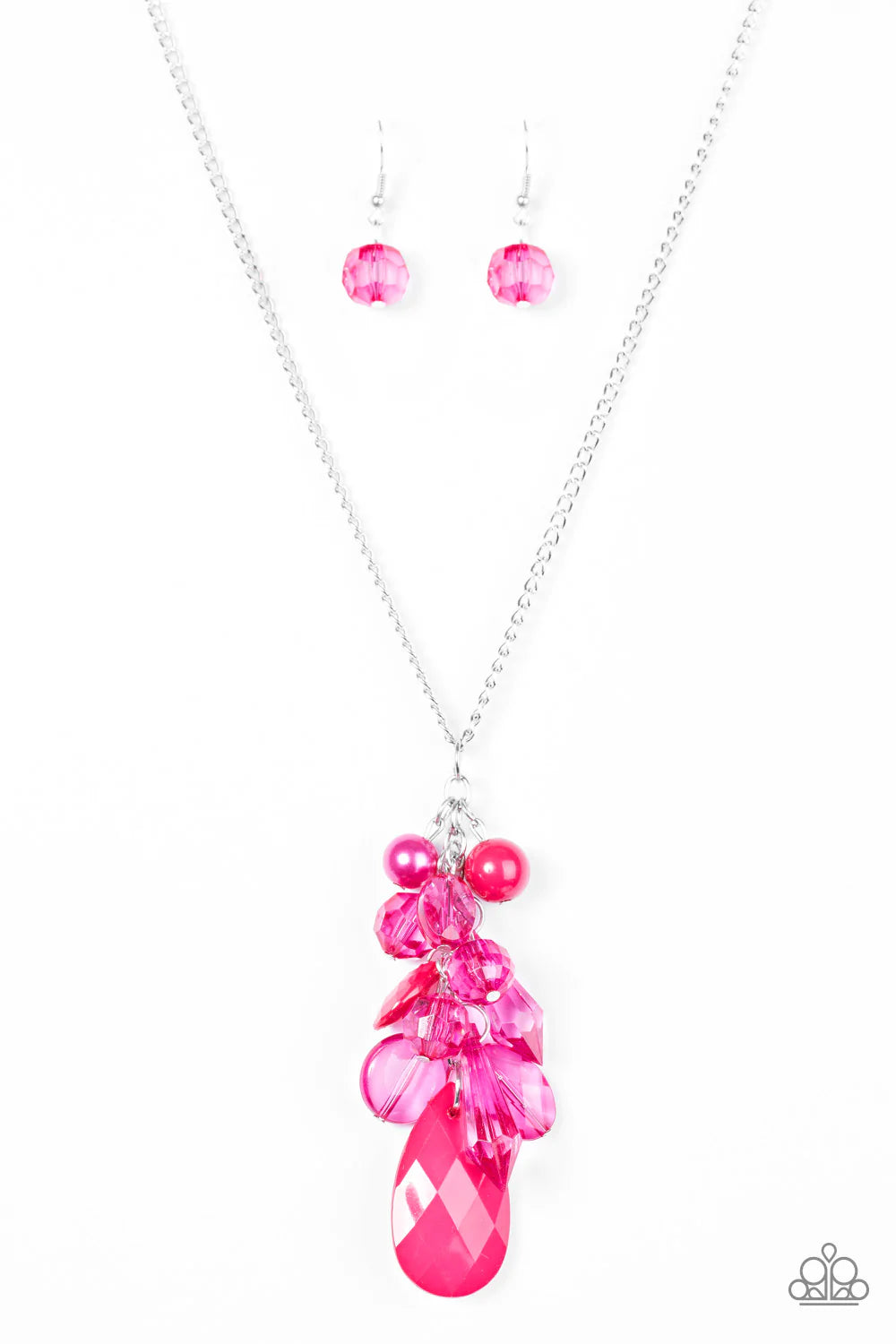 Paparazzi Necklace ~ Keepin It Colorful - Pink