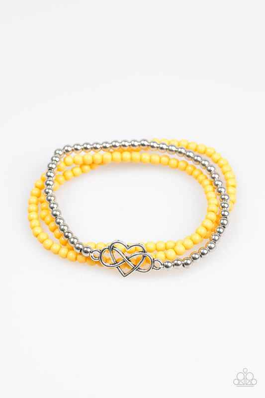 Paparazzi Bracelet ~ Collect Moments - Yellow