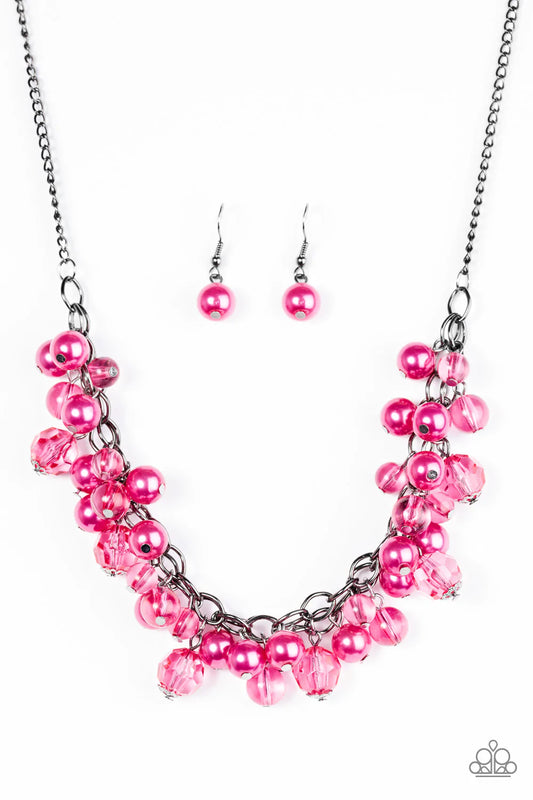 Paparazzi Necklace ~ Time To RUNWAY - Pink