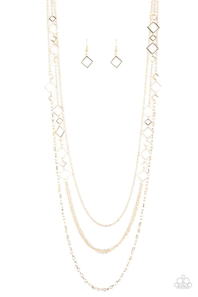 Collar Paparazzi ~ ¡Hola, Hotshot! - Oro