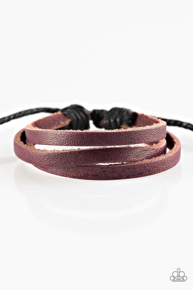 Paparazzi Bracelet ~ Close Range - Purple