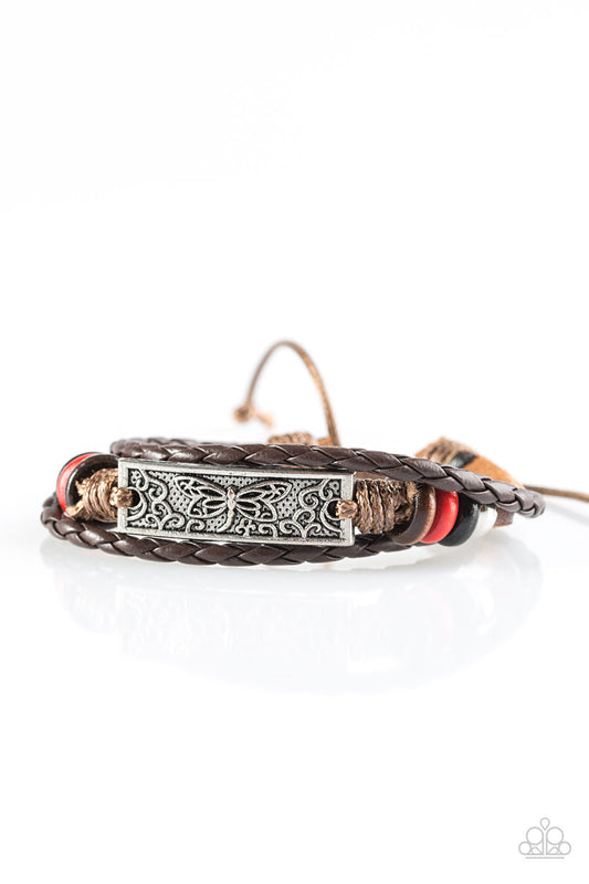 Paparazzi Bracelet ~ Woodland Wonder - Red